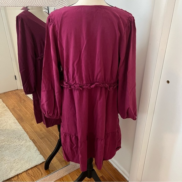 Isabel Maternity by Ingrid & Isabel Pink Long Sleeve Maternity Dress - Picture 3 of 8